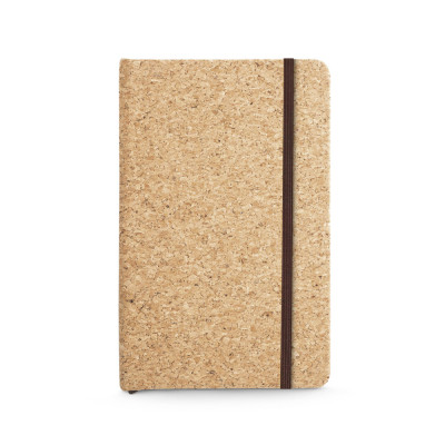HAWKINS. Pocket cork notebook with 160 plain pages